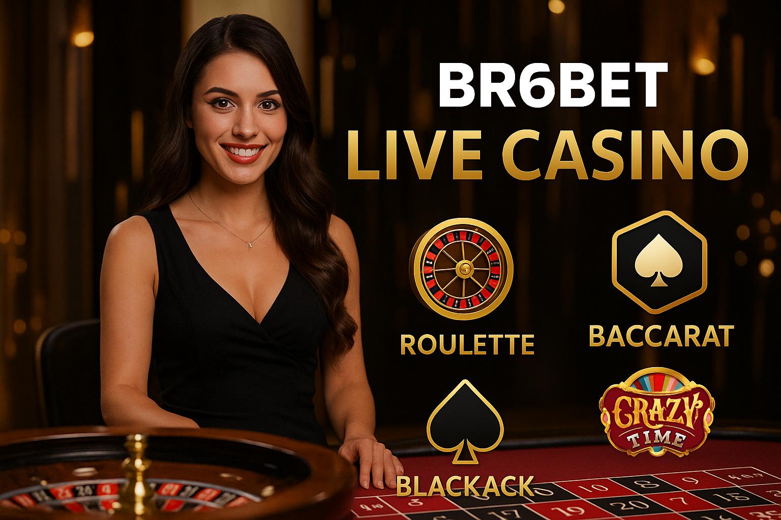 O BR6BET Live Casino lança promoções regularmente