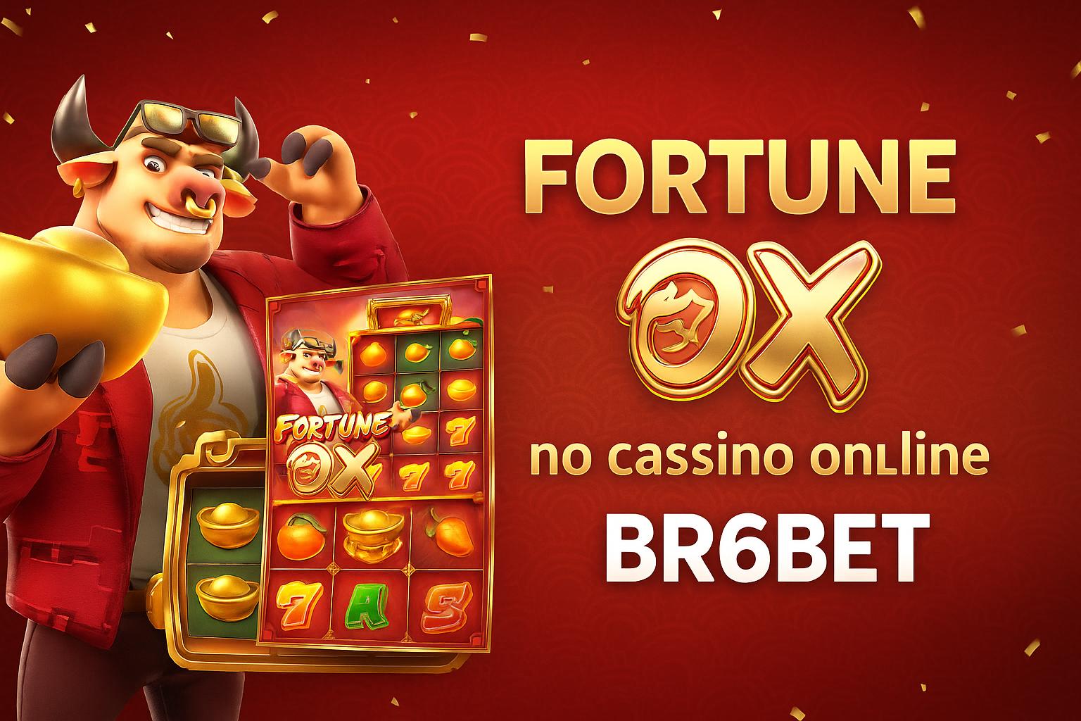 Fortune Ox no BR6BET - Aposte Agora e Reivindique Seus Ganhos