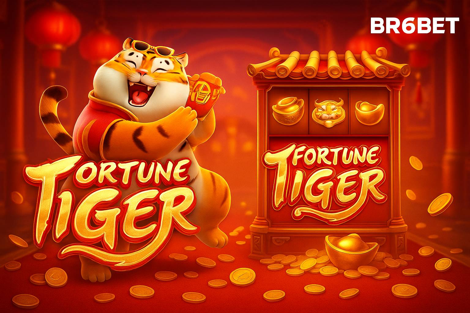 Fortune Tiger é um jogo imperdível no BR6BET Casino