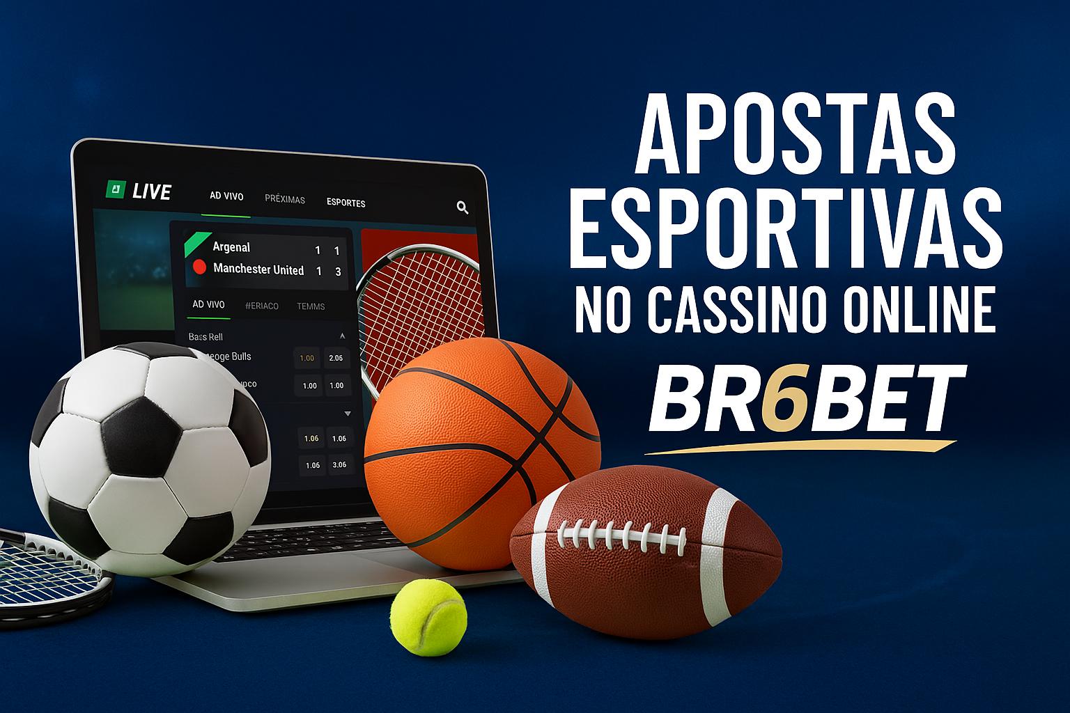 Apostas esportivas no cassino online BR6BET
